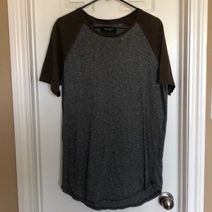 Men’s Pacsun Grey T-shirt Scallop Fit (size M)